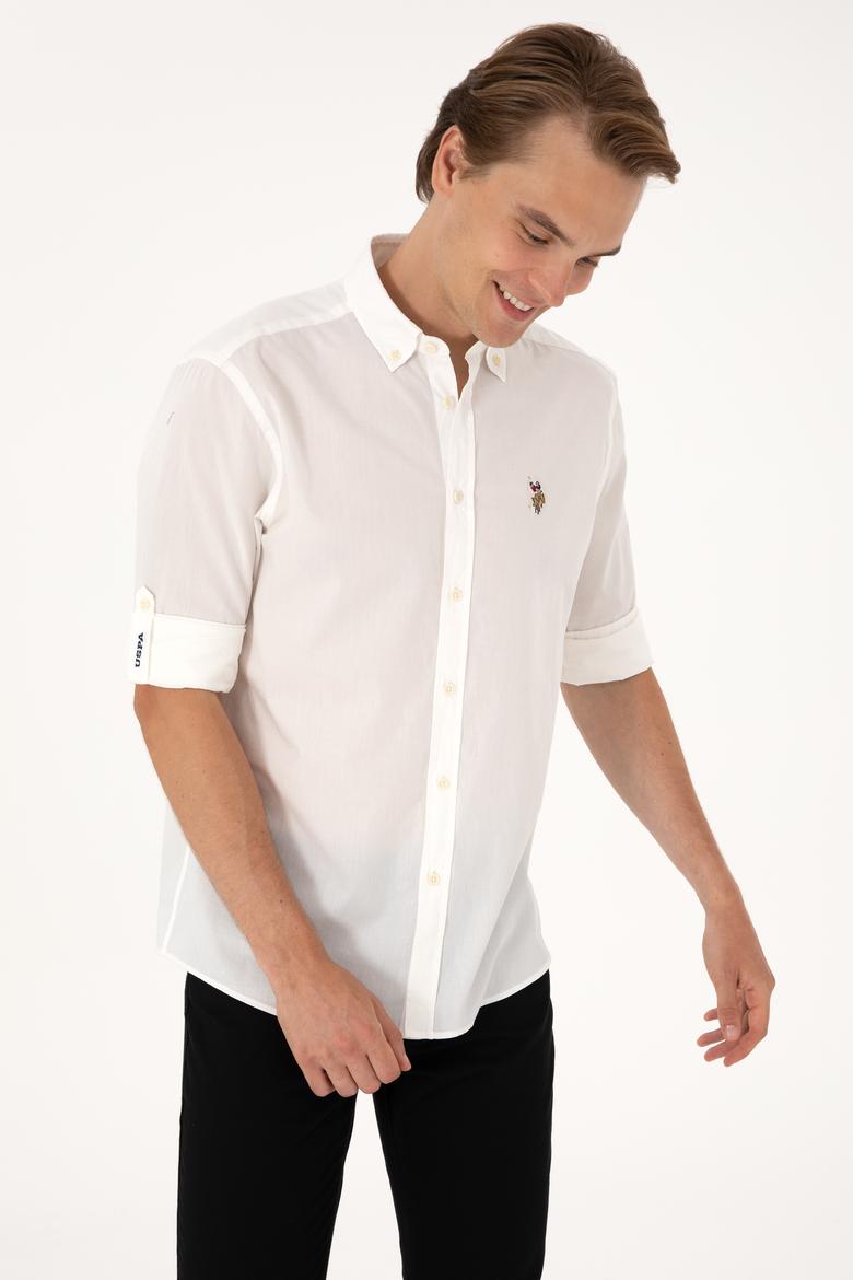 Erkek Krem Uzun Kollu Gömlek - 50300223023