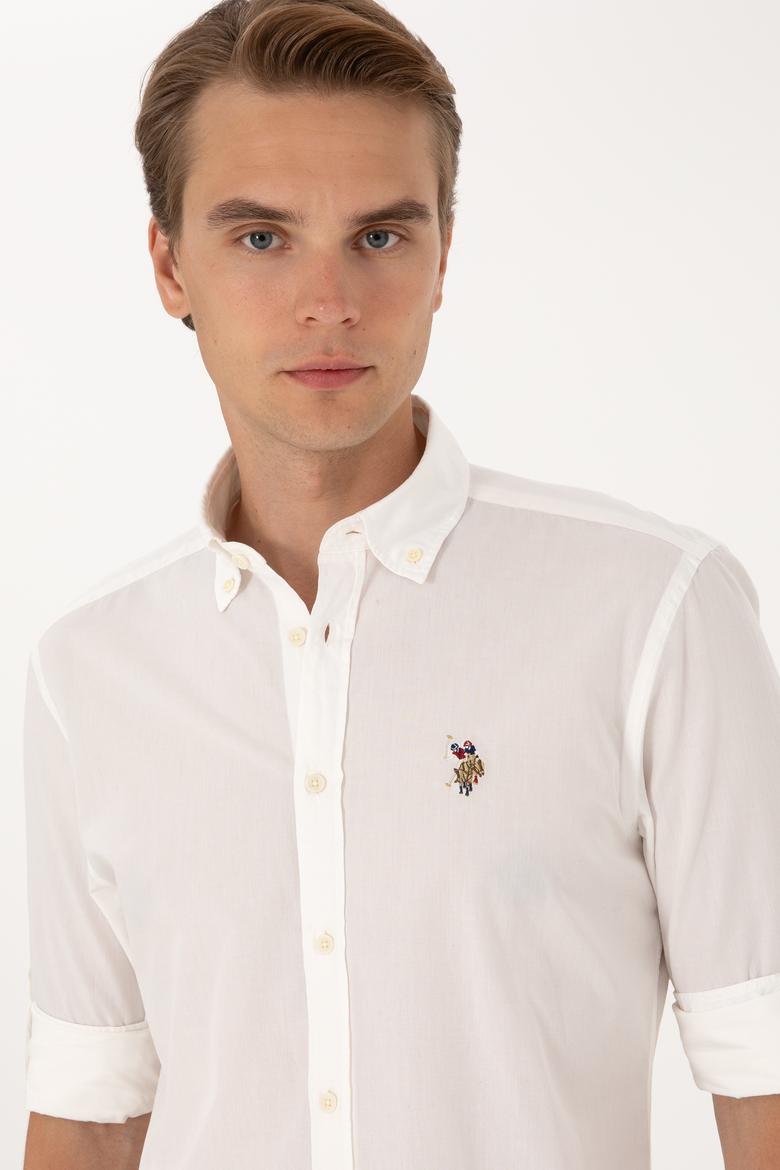 Erkek Krem Uzun Kollu Gömlek - 50300223023