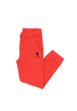 Kız Çocuk Kırmızı Şardonlu Jogger Eşofman Altı - 50316914016