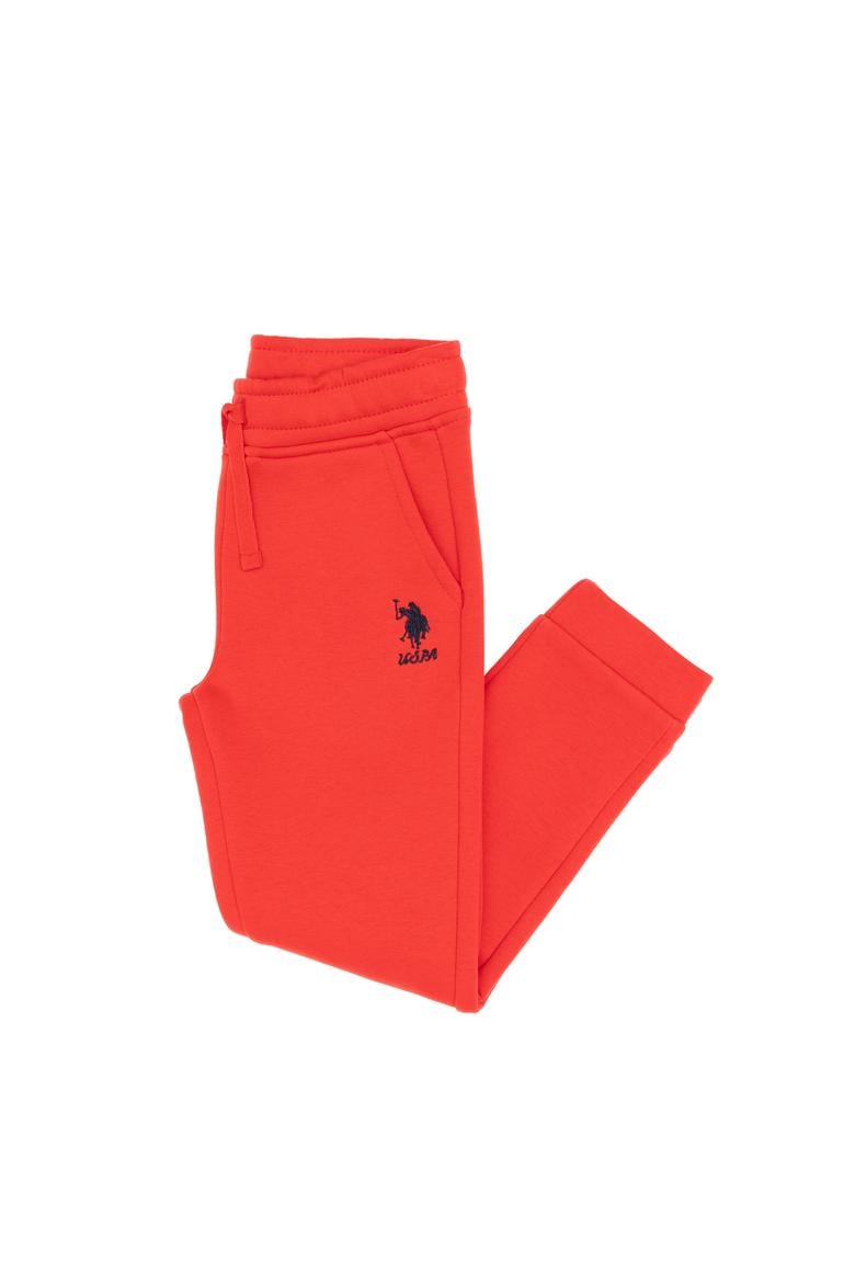 Kız Çocuk Kırmızı Şardonlu Jogger Eşofman Altı - 50316914016