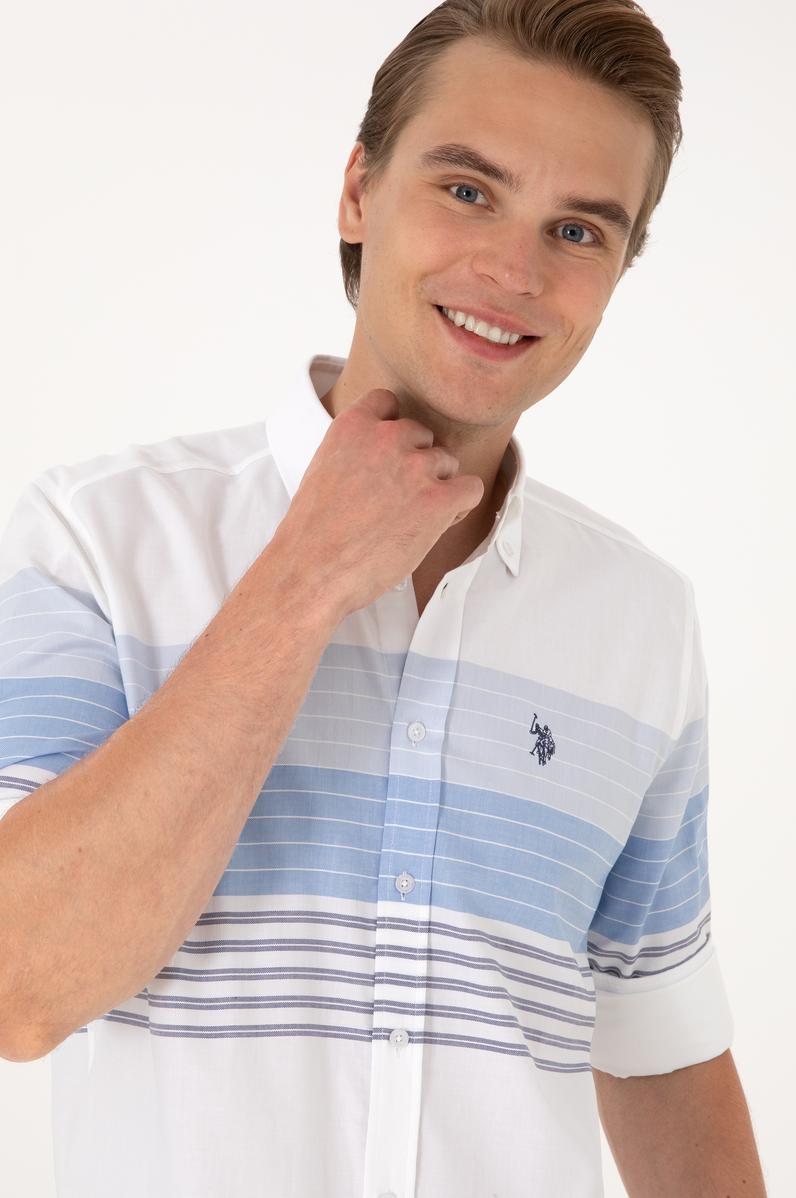 Erkek Lacivert Uzun Kollu Gömlek