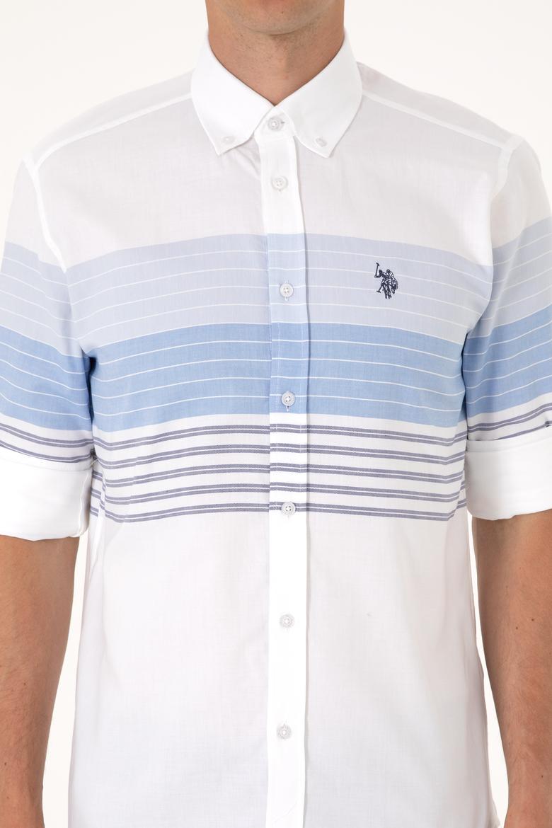 Erkek Lacivert Uzun Kollu Gömlek - 50300097025