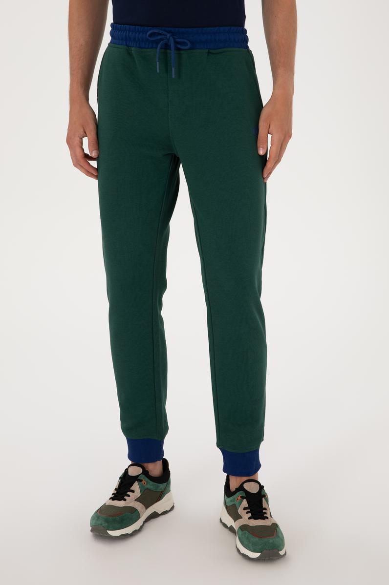 Erkek Koyu Yeşil Eşofman Altı