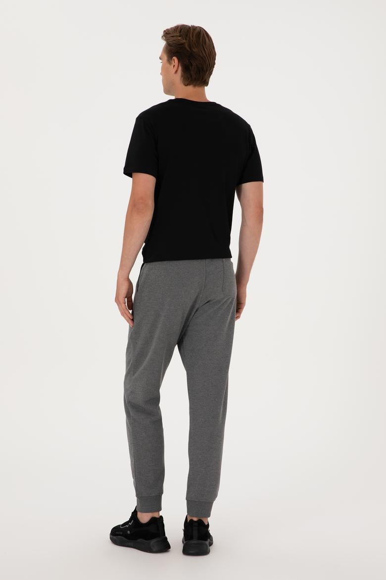 Erkek Antrasit Melanj Eşofman Altı - 50299452030