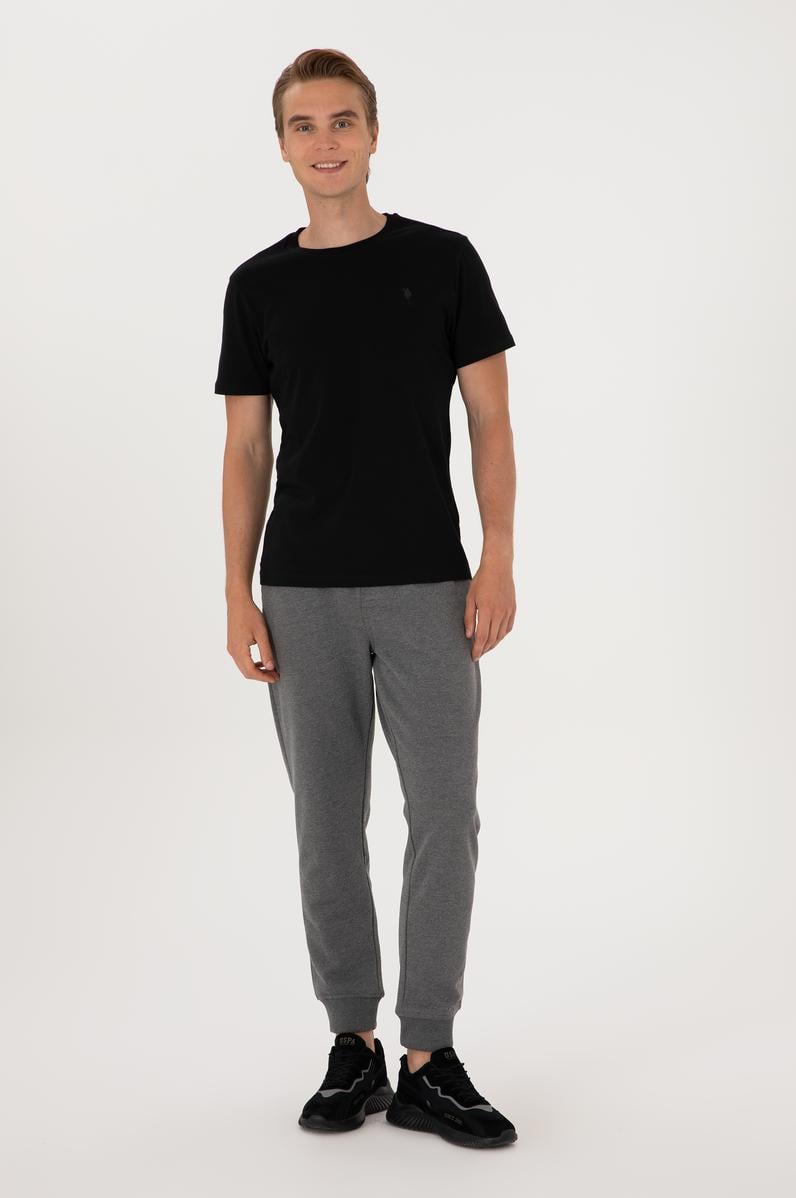 Erkek Antrasit Melanj Eşofman Altı