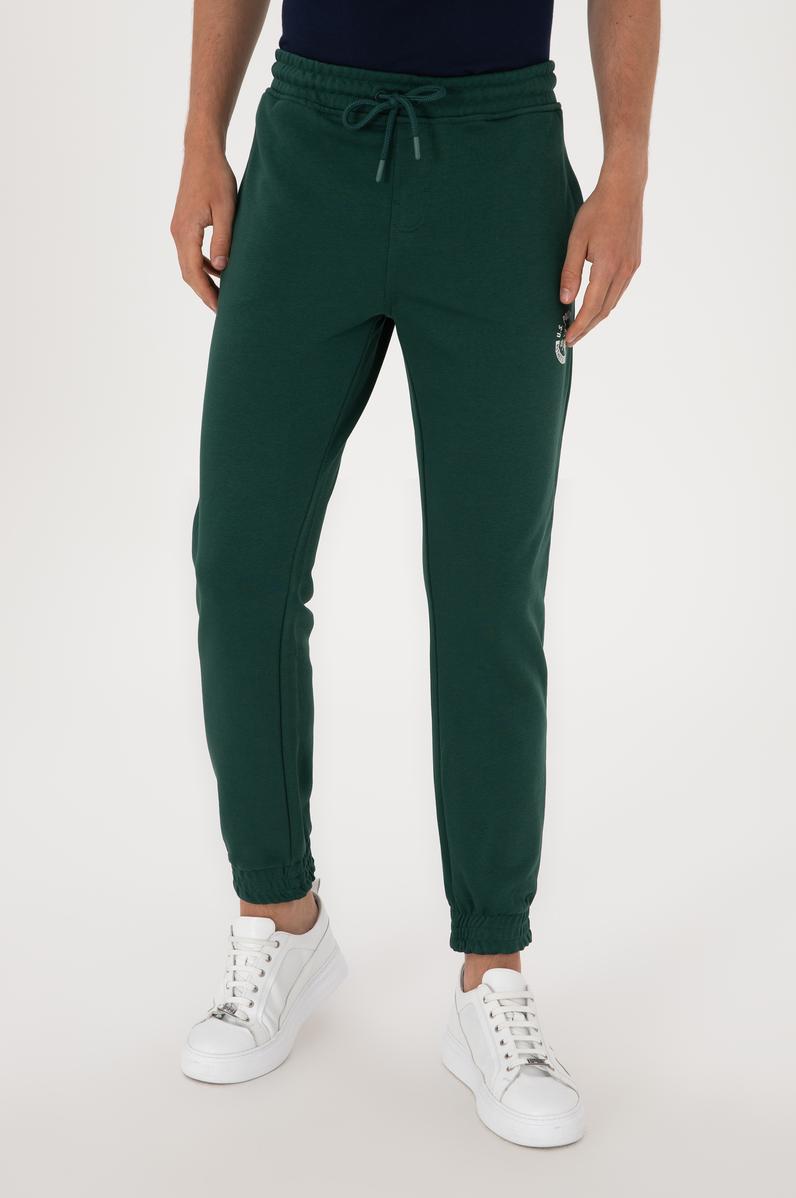 Erkek Koyu Yeşil Eşofman Altı