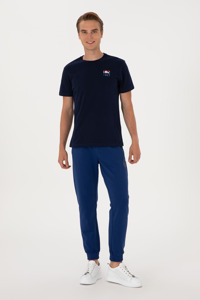 Erkek İndigo Eşofman Altı