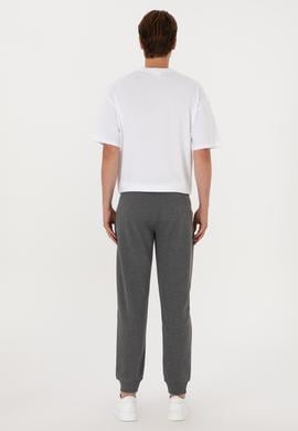 Erkek Antrasit Melanj Eşofman Altı - 50293452028