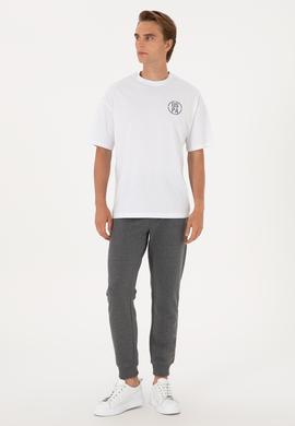 Erkek Antrasit Melanj Eşofman Altı - 50293452028