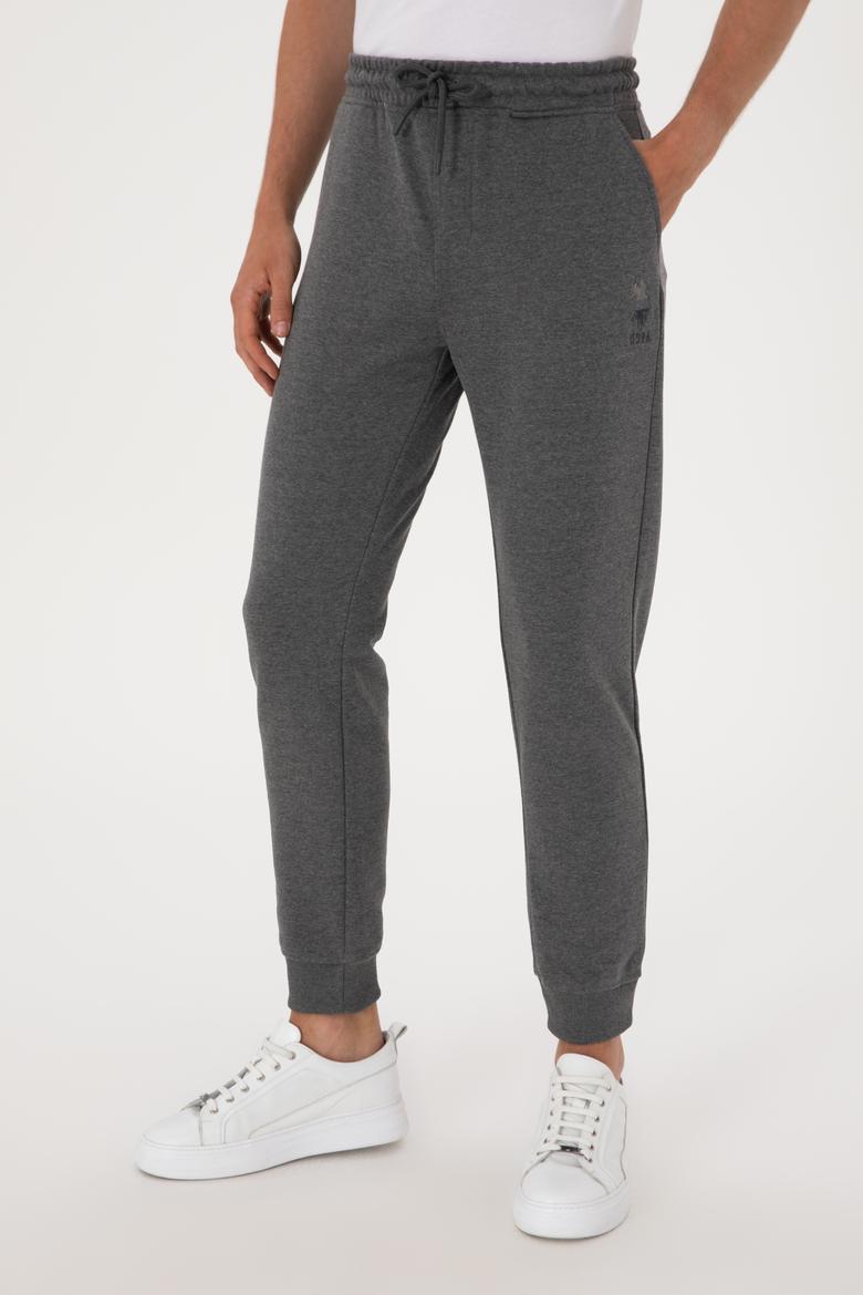 Erkek Antrasit Melanj Eşofman Altı - 50293452028