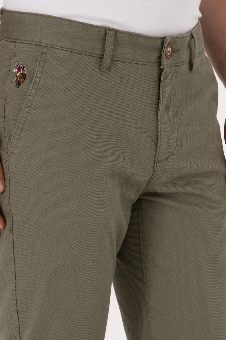 Erkek Koyu Haki Kanvas / Chino Pantolon - 50299191821