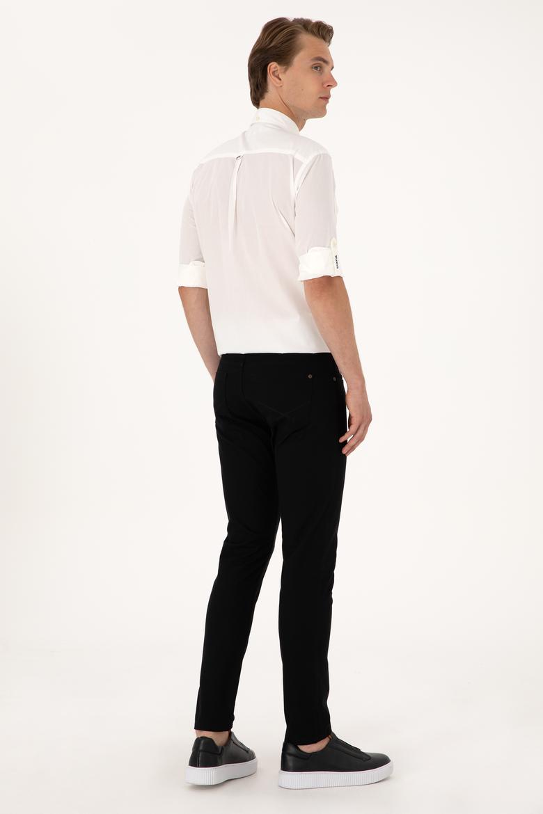 Erkek Siyah Kanvas / Chino Pantolon - 50299165865