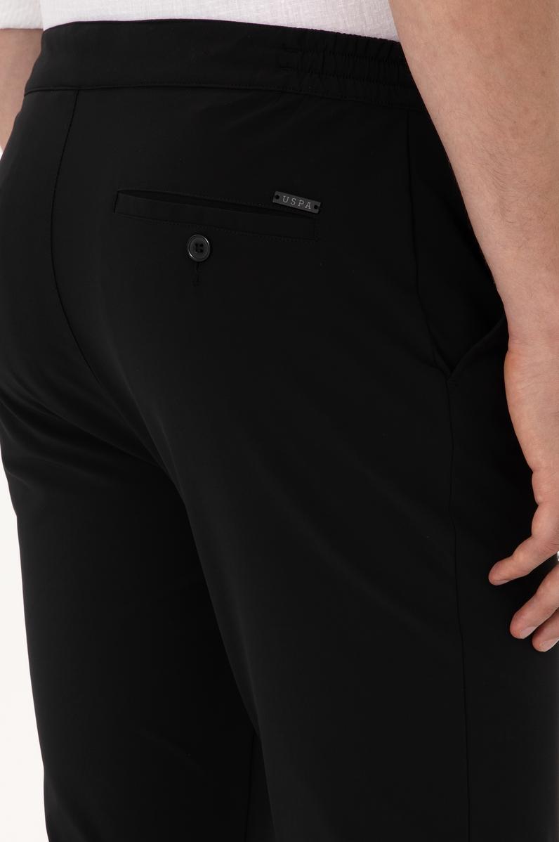 Erkek Siyah Kanvas Pantolon