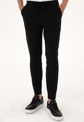 Erkek Siyah Kanvas Pantolon - 50308040183