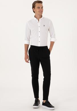 Erkek Siyah Kanvas Pantolon - 50308040183