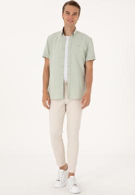 Erkek Bej Kanvas Pantolon - 50308040022