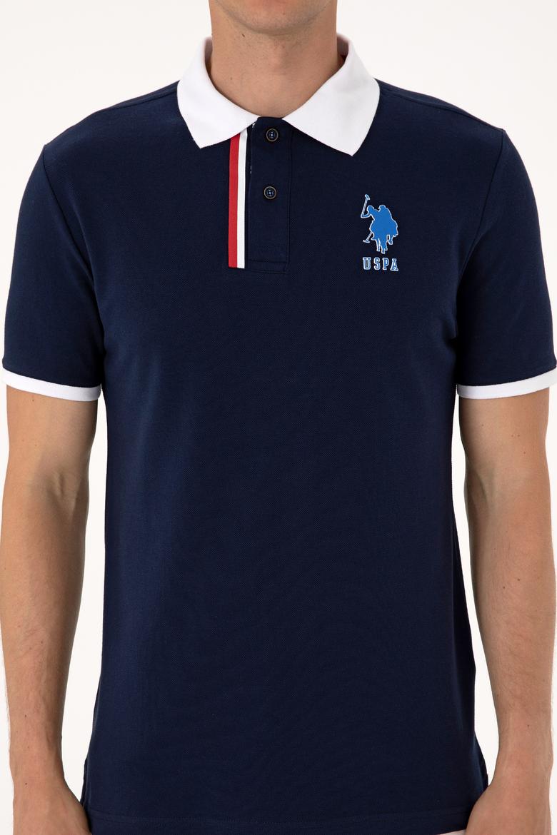 Erkek Regular Fit Lacivert Polo Yaka Tişört - 50307767007