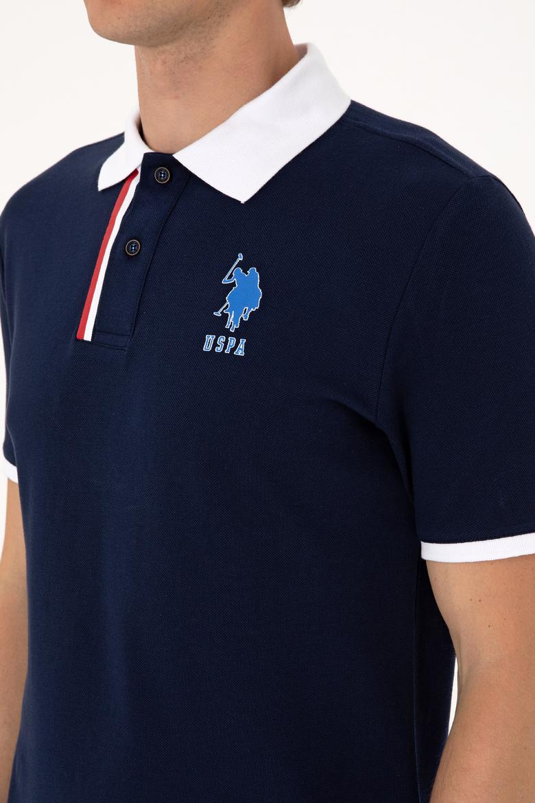 Erkek Regular Fit Lacivert Polo Yaka Tişört - 50307767007