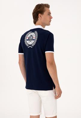 Erkek Regular Fit Lacivert Polo Yaka Tişört - 50307767007