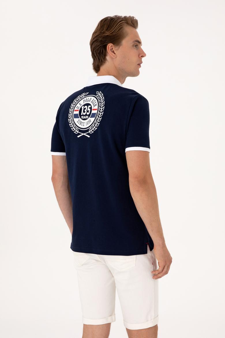 Erkek Regular Fit Lacivert Polo Yaka Tişört - 50307767007