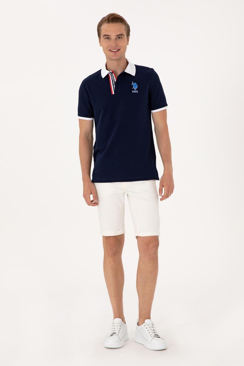 Erkek Regular Fit Lacivert Polo Yaka Tişört - 50307767007