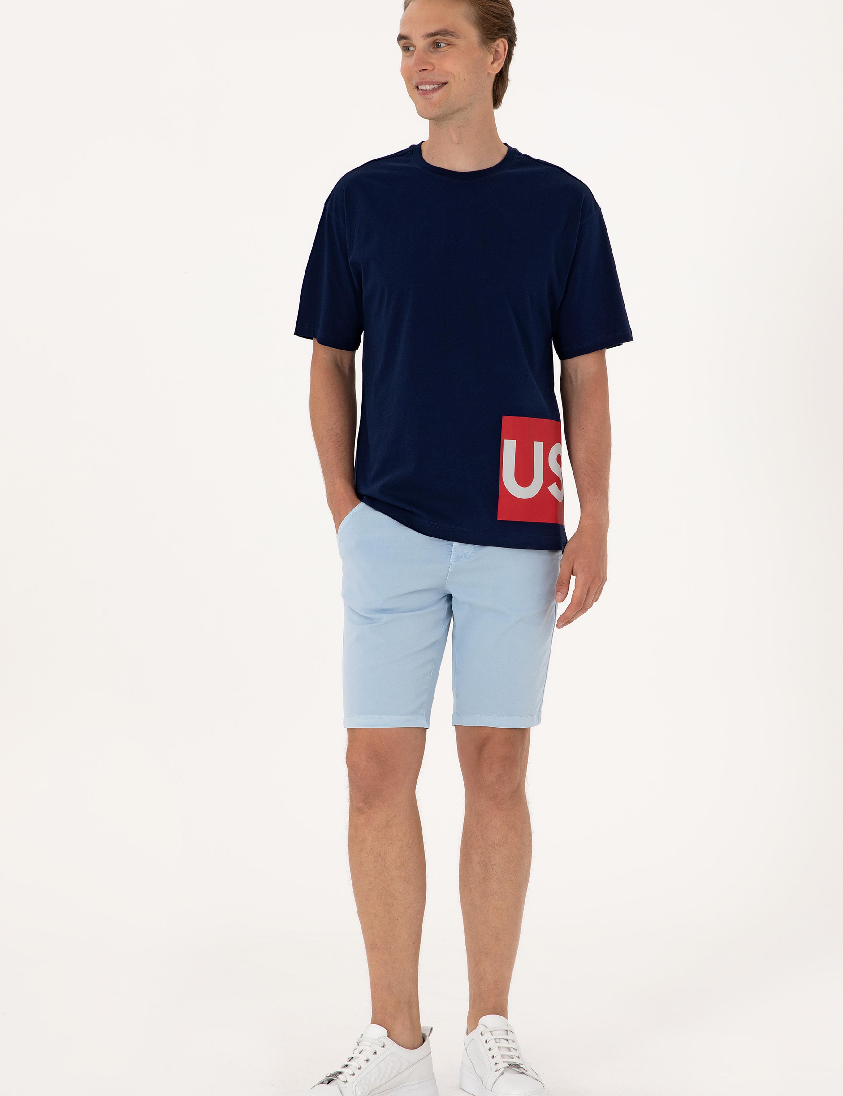 تی شرت یقه گرد ریلکس مردانه یو اس پولو | U.S. Polo Assn. - تصویر 4