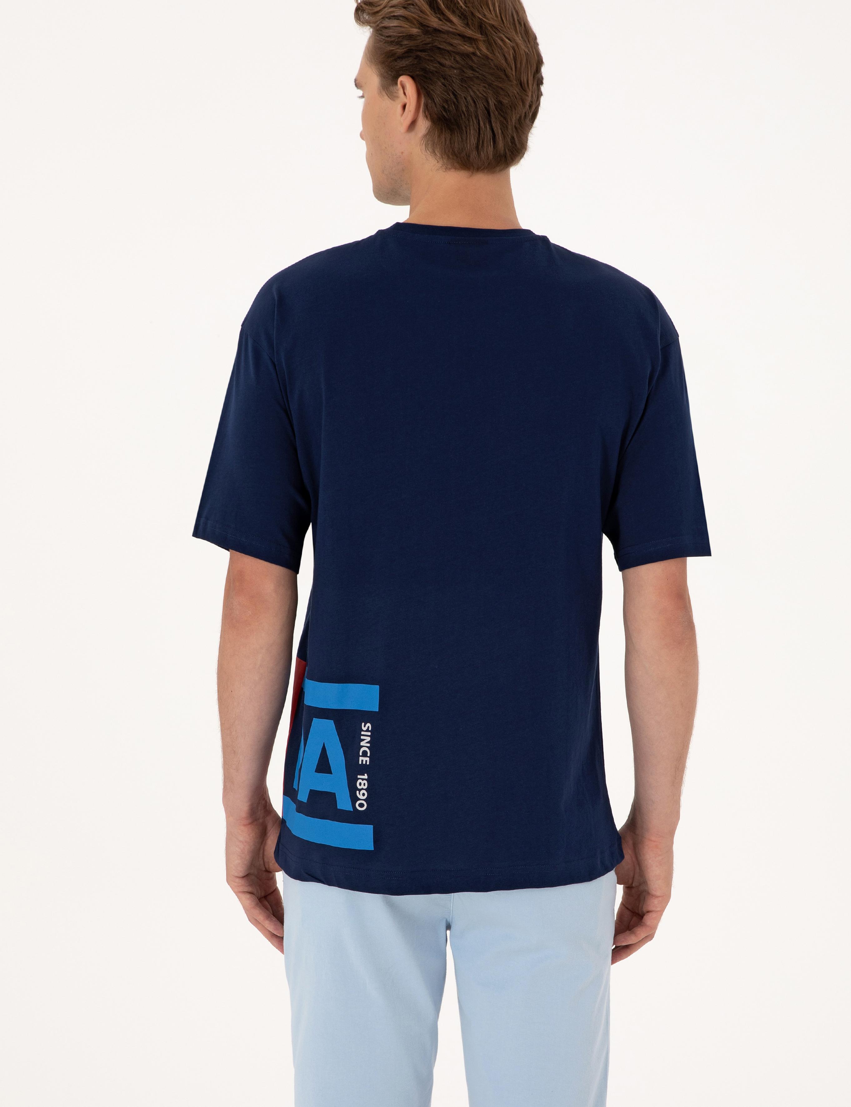 تی شرت یقه گرد ریلکس مردانه یو اس پولو | U.S. Polo Assn. - تصویر 5