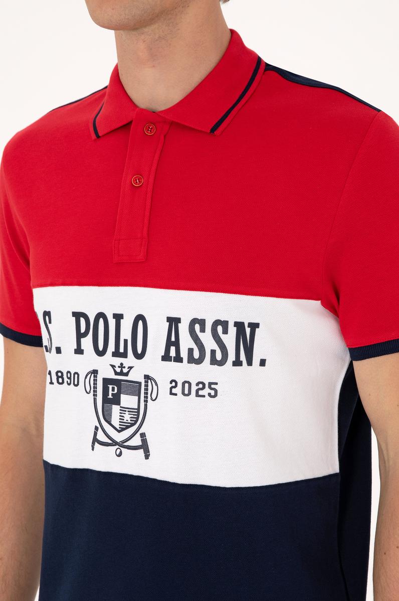 Erkek Regular Fit Polo Yaka Lacivert Tişört