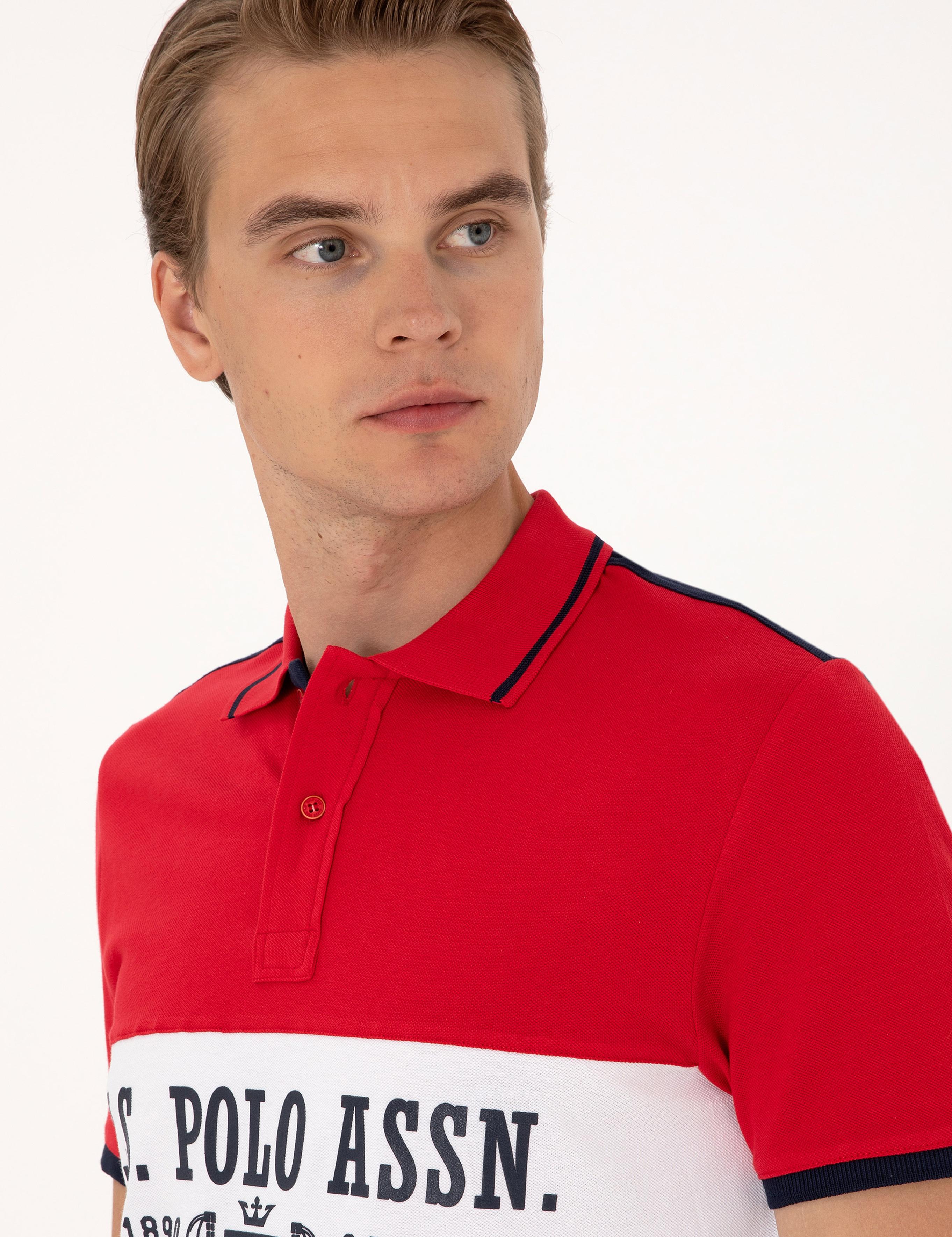 پولوشرت  رگولار یقه پولو مردانه یو اس پولو | U.S. Polo Assn. - تصویر 2