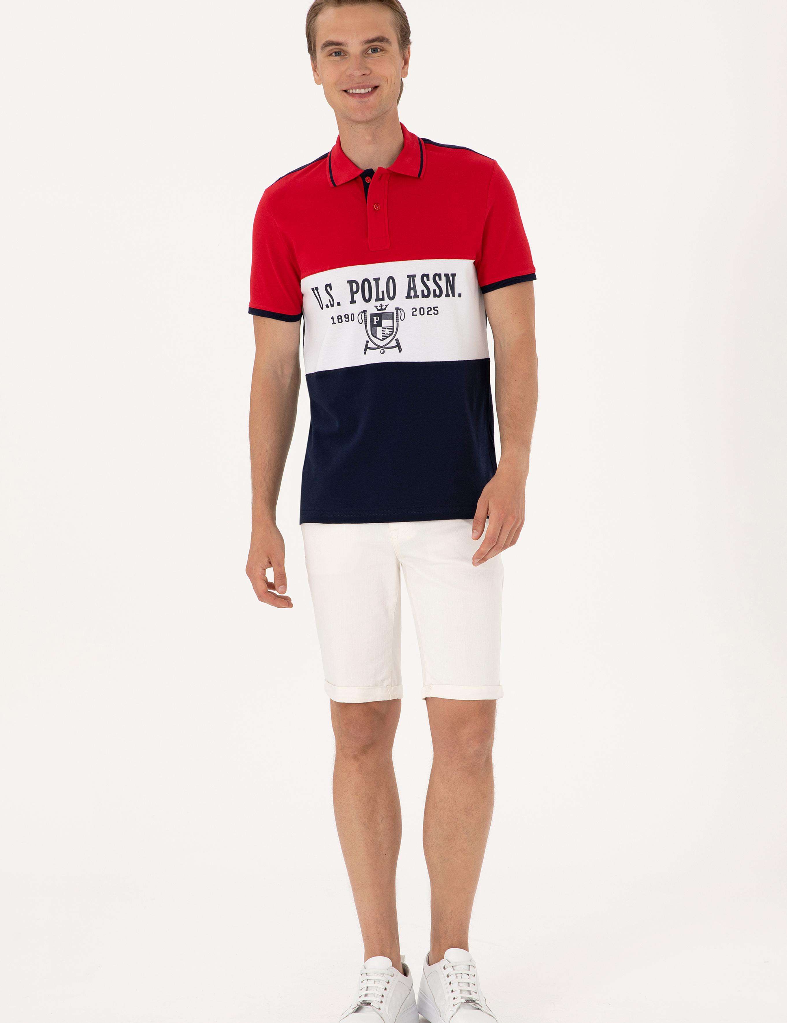 پولوشرت  رگولار یقه پولو مردانه یو اس پولو | U.S. Polo Assn. - تصویر 4