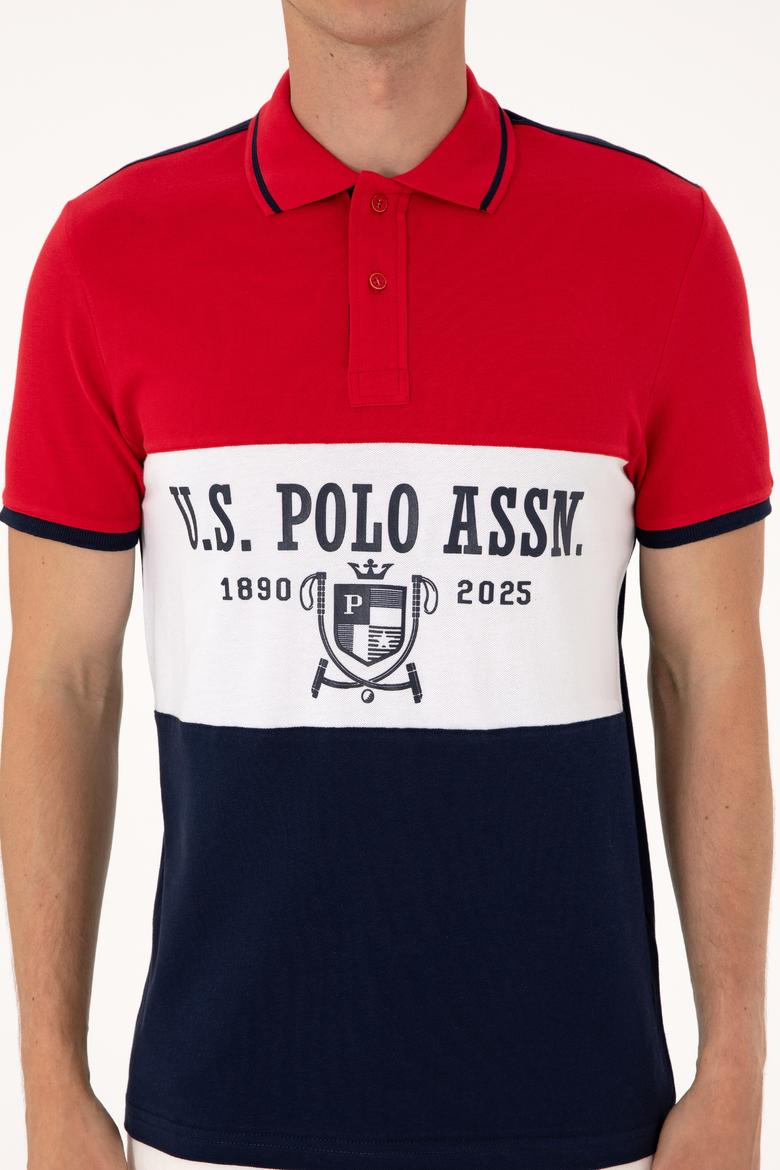 Erkek Regular Fit Polo Yaka Lacivert Tişört - 50299817007
