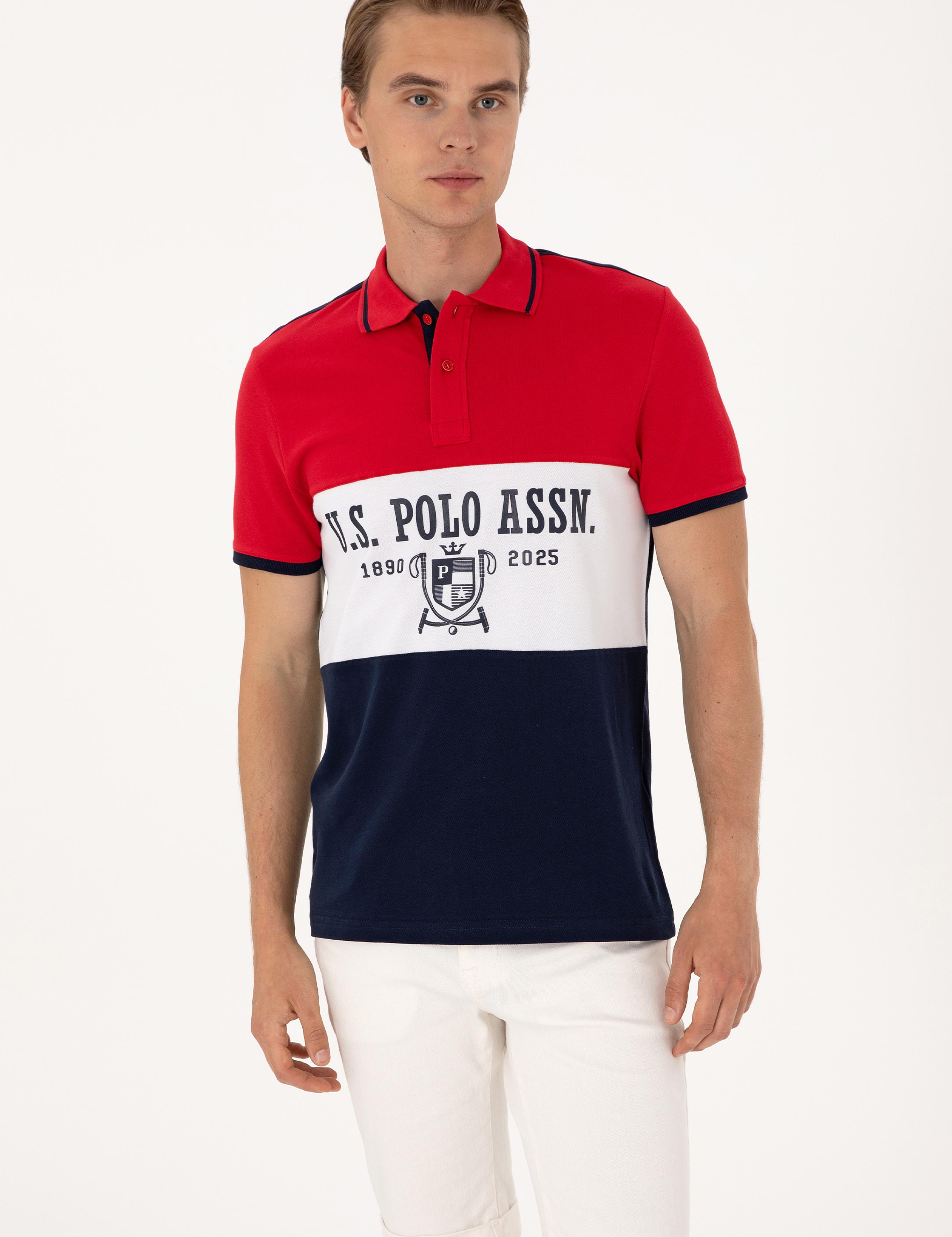 پولوشرت  رگولار یقه پولو مردانه یو اس پولو | U.S. Polo Assn. - تصویر 3