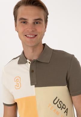 Erkek Regular Fit Açık Haki Polo Yaka Tişört - 50300154011