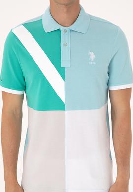 Erkek Regular Fit Aqua Polo Yaka Tişört - 50300140007