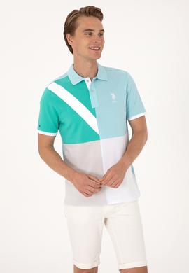 Erkek Regular Fit Aqua Polo Yaka Tişört - 50300140007