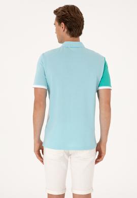 Erkek Regular Fit Aqua Polo Yaka Tişört - 50300140007