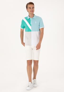 Erkek Regular Fit Aqua Polo Yaka Tişört - 50300140007