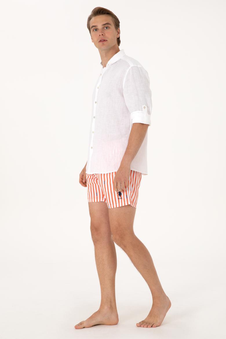 Erkek Nar Çiçeği Deniz Şortu