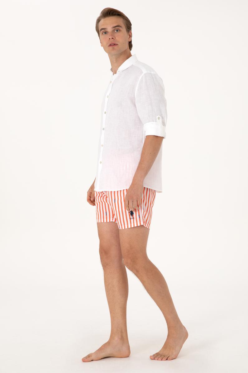 Erkek Nar Çiçeği Deniz Şortu