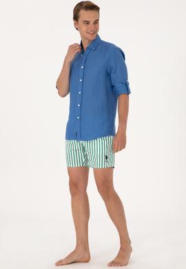 Erkek Yeşil Deniz Şortu - 50299753005