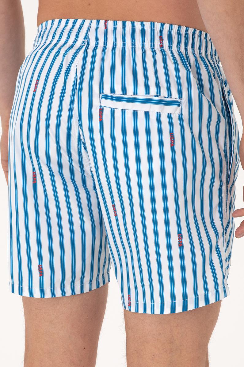 Erkek Kobalt Mavi Deniz Şortu