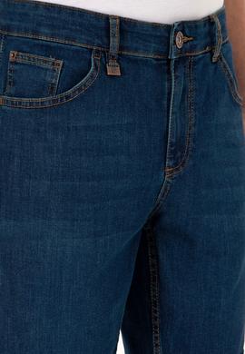 Erkek Mavi Jean Şort - 50306058014