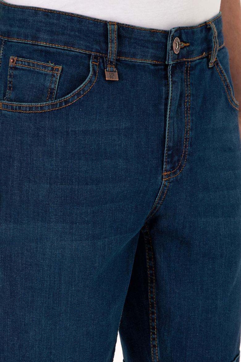 Erkek Mavi Jean Şort - 50306058014