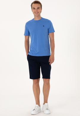 Erkek Lacivert Örme Şort - 50305834001