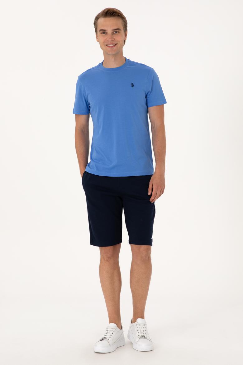 Erkek Lacivert Örme Şort