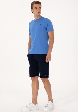 Erkek Lacivert Örme Şort - 50305834001