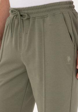 Erkek Koyu Haki Örme Şort - 50305925043