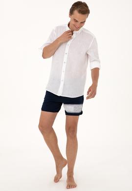 Erkek Lacivert Deniz Şortu - 50299760004