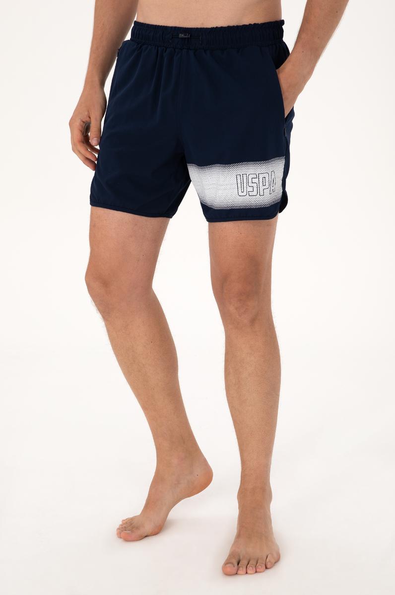 Erkek Lacivert Deniz Şortu