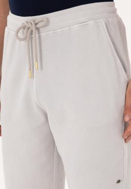 Erkek Açık Gri Örme Şort - 50298082008